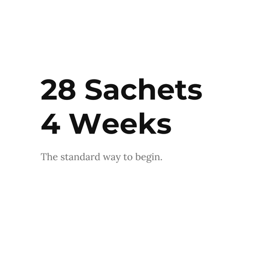 28 Sachets<br><small>Build</small>